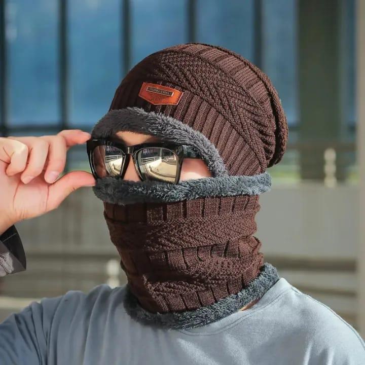 Premium Winter Beanie & Neck Warmer Set β Unisex