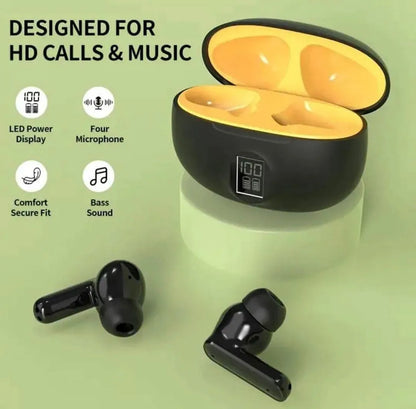 Premium Wireless Earbuds Bluetooth 5.3 – Smart Touch & Clear Sound