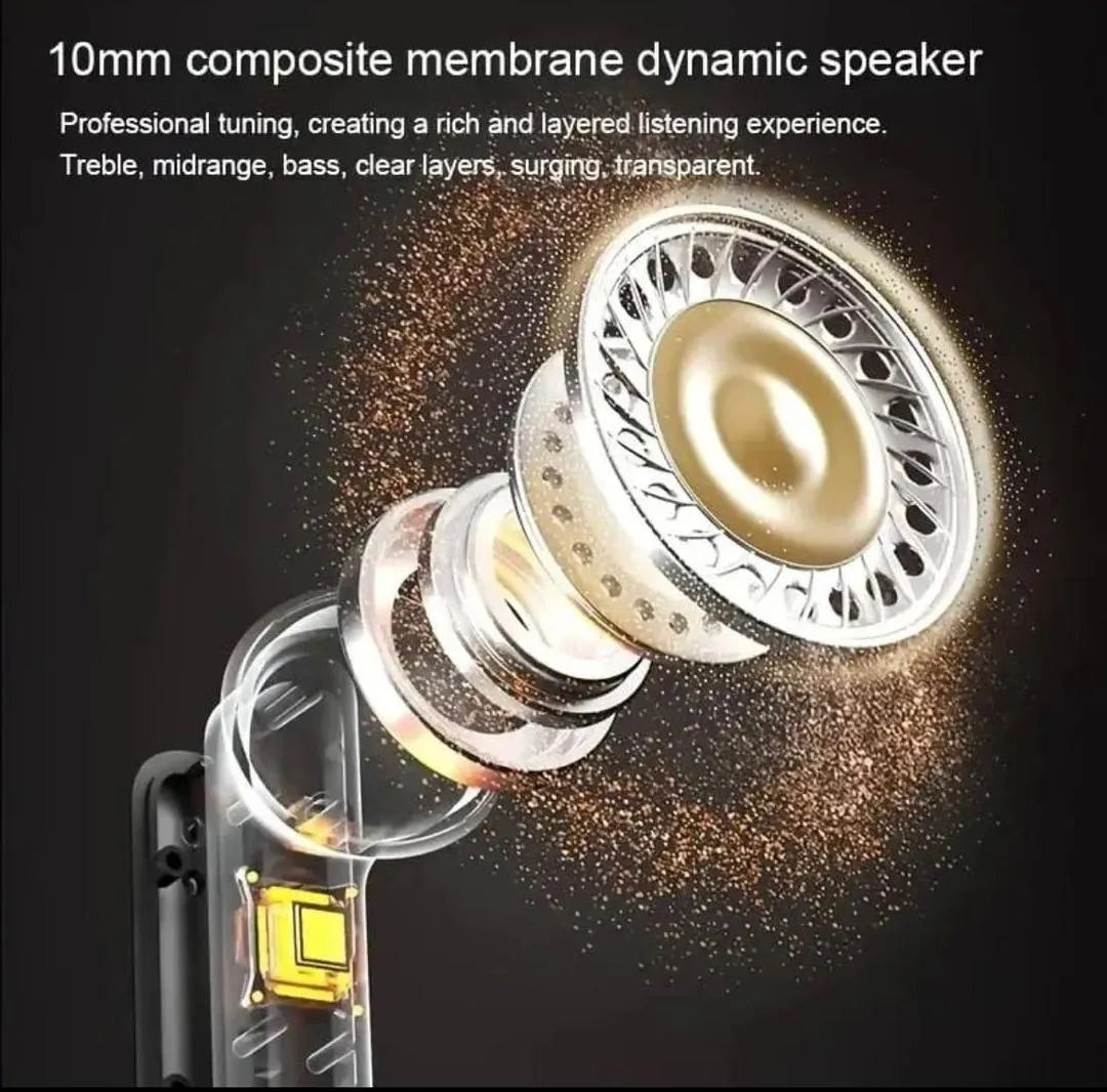 Premium Wireless Earbuds Bluetooth 5.3 – Smart Touch & Clear Sound
