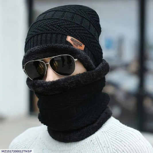 Premium Winter Beanie & Neck Warmer Set – Unisex