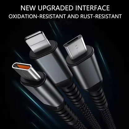 3-in-1 Fast Charging Cable – One Cable, Multiple Devices